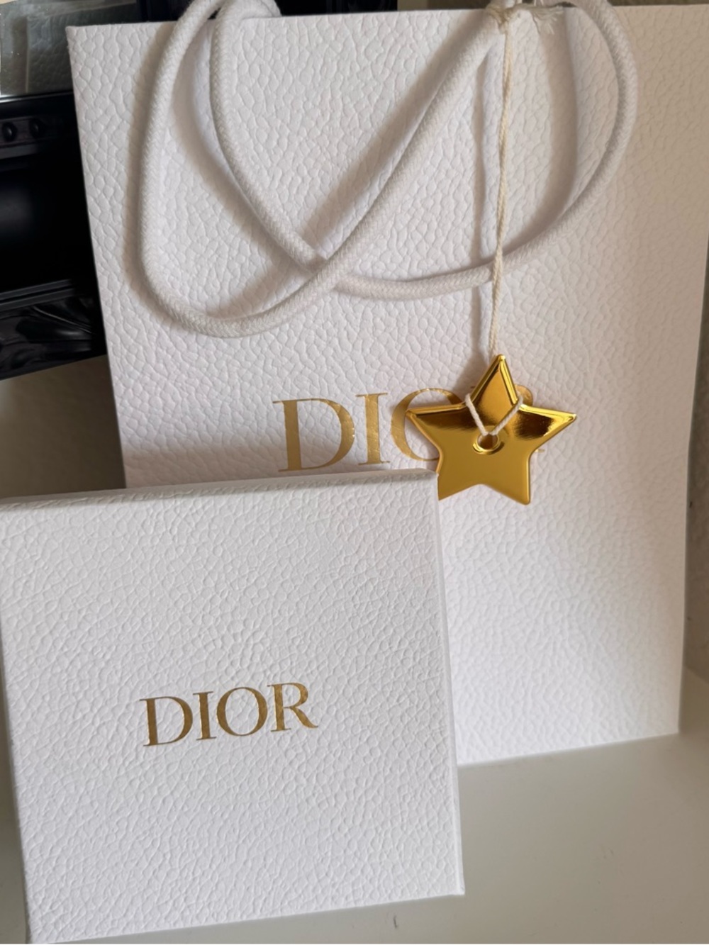 DIOR jewelry box and Bag